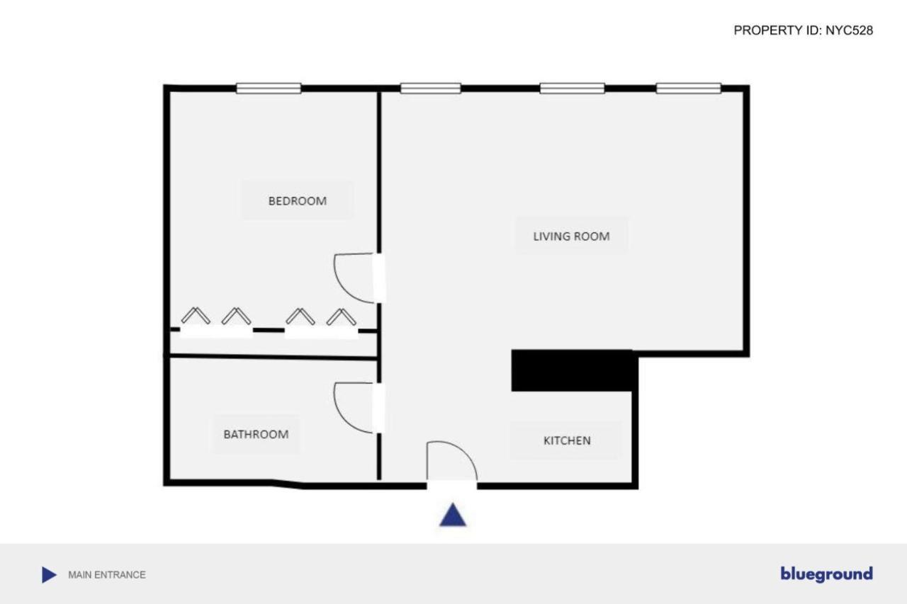 Chelsea 1br W Gym Nr Penn Station Msg Nyc-528 Apartamento *